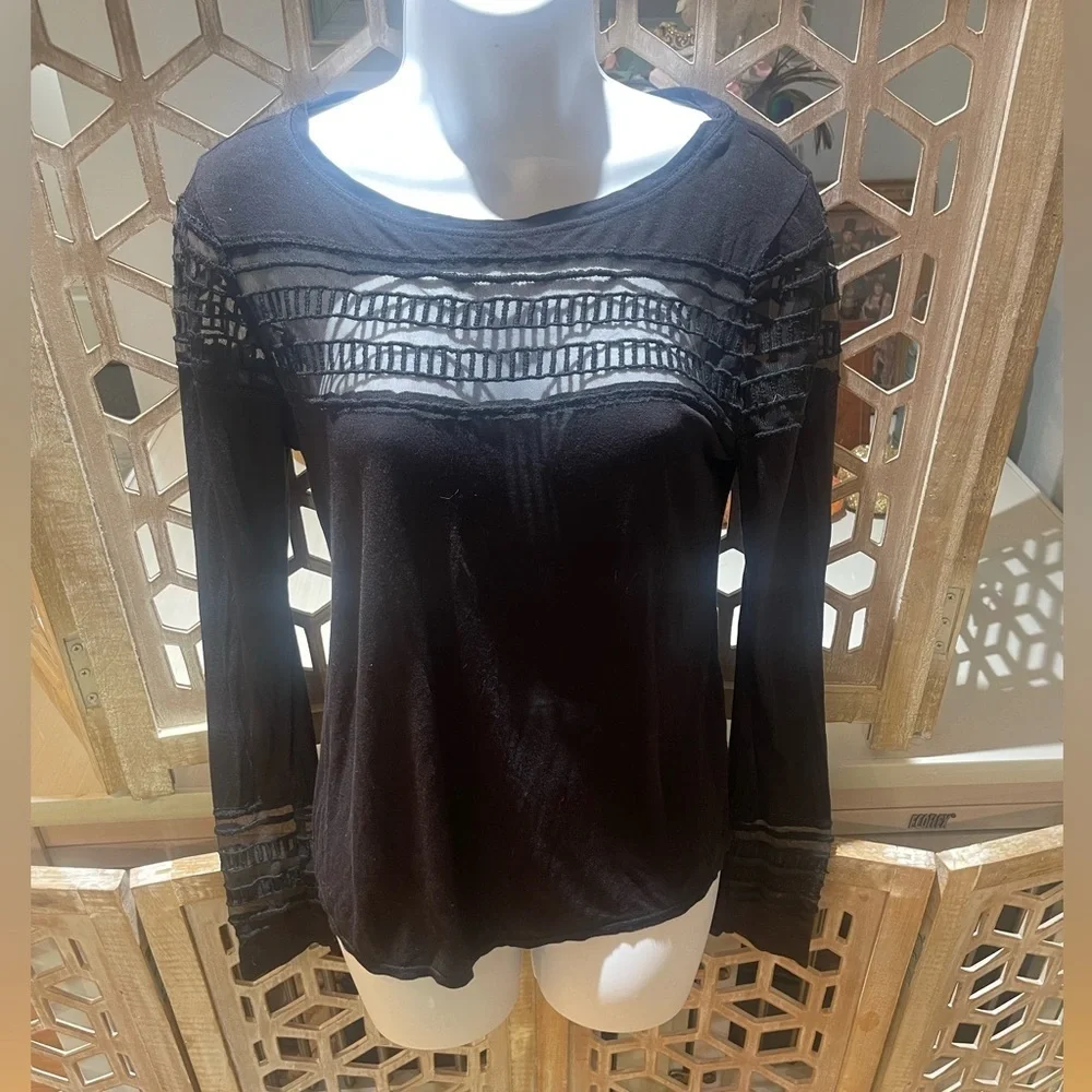 🎉HOST PICK 11.2025🎉 Free People Roxie Tee Black Size Small